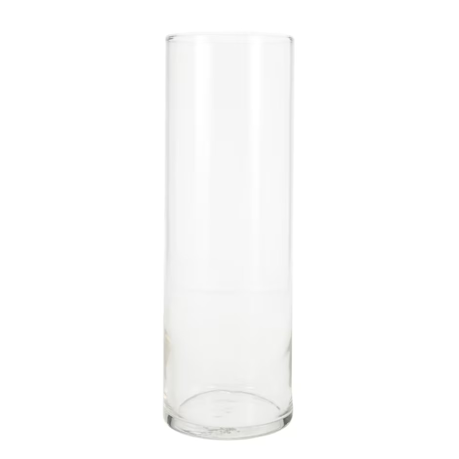 10.5" Glass Cylinder Vase